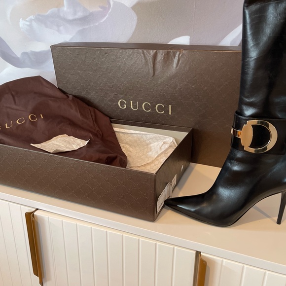 GUCCI MID CALF BOOTS - Picture 6 of 11